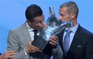 کریس رونالدو بازیکن سال اروپا شد