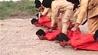 اعدام وحشیانه ۲۵ عضو انصار الله به دست داعش + عکس  