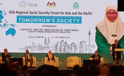 برگزاری اجلاس منطقه ای تامین اجتماعی آسیا و اقیانوسیه در مالزی