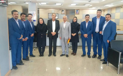 مدیرعامل بانک سرمایه در جمع همکاران شعبه شیراز