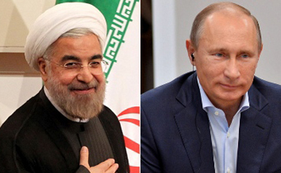 نشست سه جانبه روحانی، پوتین و علی اف درباکو  