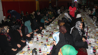 برپایی مراسم بزرگ افطاری ایتام تهرانی در منطقه 16