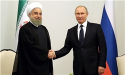 روسای جمهور ایران و روسیه دیدار و گفت‌وگو کردند