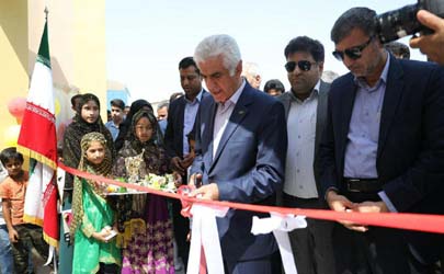 پنجمین مدرسه «امیدآینده» در روستای خونسرخ بندرعباس افتتاح شد