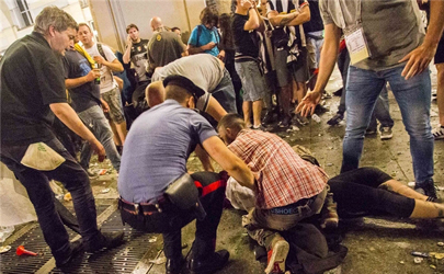 گزارش تصویری تراژدی تورین؛ میدان سان کارلو غرق در خون