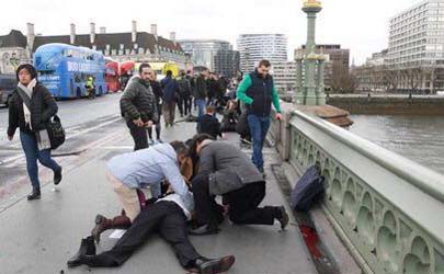 حمله با خودرو در لندن و مجروح شدن 11 نفر