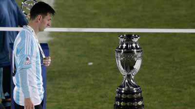 خداحافظی مسی از تیم ملی آرژانتین 
