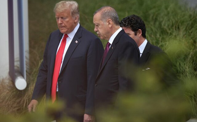 اردوغان به ترامپ: یا با ترکیه در عملیات همکاری کنید یا راه را باز کنید!