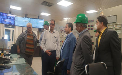 بازدید مدیرعامل بانک توسعه صادرات از کارخانه فروسیلیس ایران
