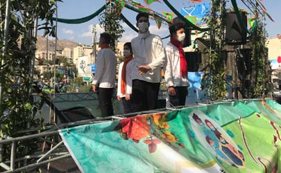 جشن عیدانه غدیر در شمال تهران با حرکت کاروان شادستان برگزار می شود