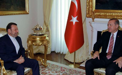 پیام کتبی حسن روحانی تسلیم رئیس جمهور ترکیه شد