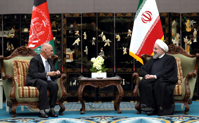 دکتر روحانی: مبارزه جمعی با تولید و قاچاق مواد مخدر ضروری است/ اشرف احمدغنی: عملیات ما در مقابل گروه تروریستی داعش ادامه یافته و شامل آتش جدید با طالبان نیست