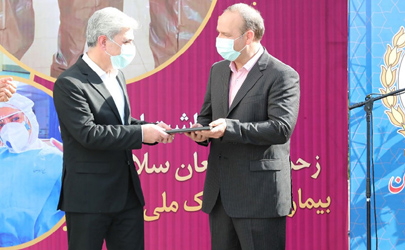 تقدیر مدیرعامل بانک ملی ایران از مدافعان سلامت