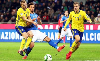 ایتالیا از حضور در جام جهانی 2018 روسیه حذف شد/ تمام رویاهای بوفون بر باد رفت