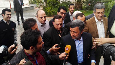 احمدی‌نژاد نامزد انتخابات ریاست جمهوری شد