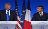 نشست خبری ترامپ و مکرون برگزار شد: رئیس جمهور فرانسه :  ما دیگر بر برکناری بشار اسد از قدرت اصرار نداریم / رئیس جمهور آمریکا: ایالات متحده و متحدانش ، تعهدشان را برای شکست دادن تروریسم تقویت کرده اند