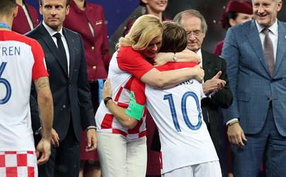رئیس جمهور کرواسی فینال جام جهانی را بهم ریخت!