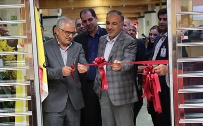  افتتاح باجه بانک پارسیان در بیمارستان میلاد