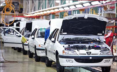 قیمت خودروهای تولید داخل در بازار تهران