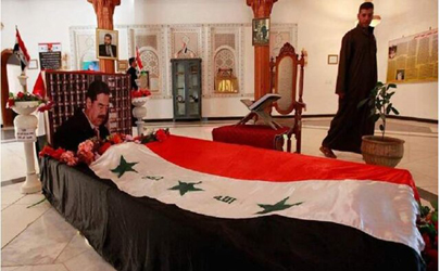 جسد صدام بعد از نبش قبرش شبانه به مکان دیگری منتقل شد 