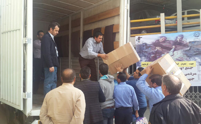 کمک های مردمی محلات شمال تهران به مناطق زلزله زده ارسال شد