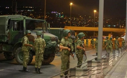 تصاویر کودتای نظامی شبانه در ترکیه