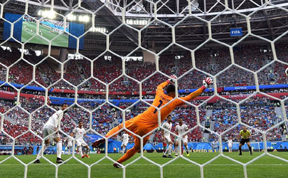 بیرانوند با 2 نجات در لیست بهترین‌ دروازه بان های جام جهانی