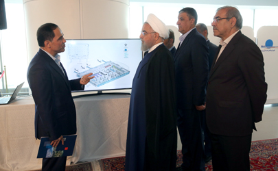 افتتاح ترمینال گالری سلام شهر فرودگاهی امام خمینی(ره)
