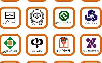 لیست بانک ها و موسسات مالی ایران 