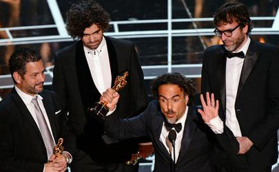 برندگان اسکار 2015 اعلام شدند/«مرد پرنده ای»برنده جوایز بهترین فیلم و بهترین کارگردانی شد/3 جایزه بخش جنبی برای «هتل بوداپست»