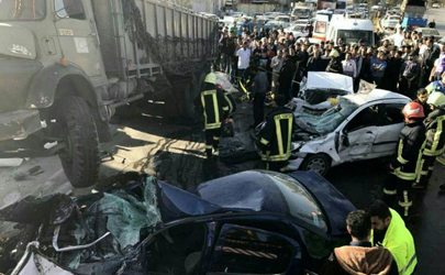 تصادف خونین در محور تبریز ارومیه 7  کشته برجای گذاشت