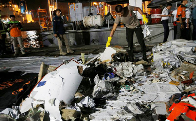 سقوط مرگبار هواپیمای مسافربری در آب‌های اندونزی+ عکس
