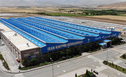 رشد ۲۲ درصدی تولید در ایران خودرو کرمانشاه 