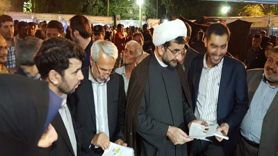 بازدید معاون اجتماعی و فرهنگی شهردار تهران از نمایشگاه فصل نیایش منطقه 16