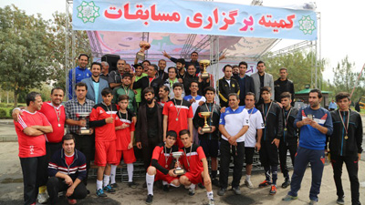 برگزاری مسابقات المپیاد گل کوچک محلات تهران در منطقه 15