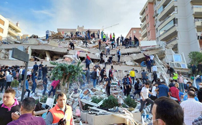وقوع زلزله مهیب در ترکیه /  مصدومیت دست کم ۱۲۰ نفر
