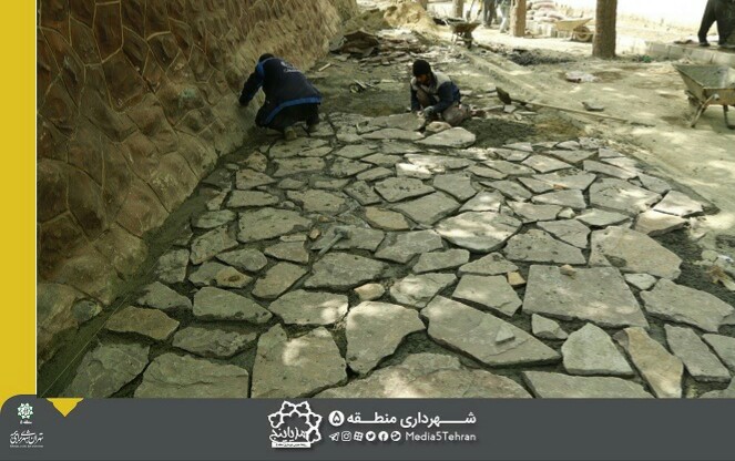 اتمام پروژه بهسازی مسیر امامزاده شعیب در محله کن