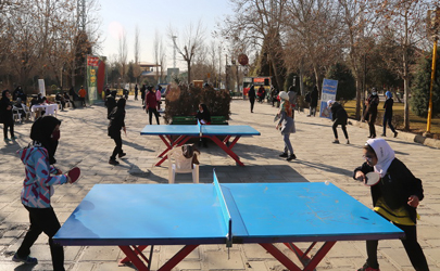 اولین دوره مسابقات تنیس روی میز پارکی به میزبانی شهرداری منطقه ۱۱ برگزارشد 
