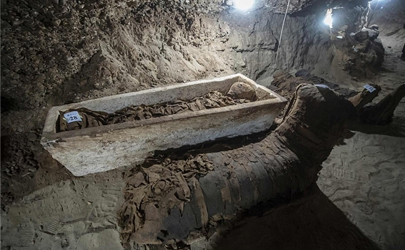 کشف 17 مومیایی 2300 ساله در نزدیکی قاهره+تصاویر