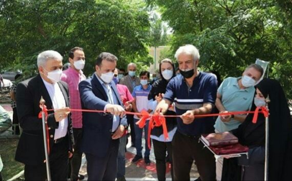 نخستین غرفه پسماند ، ورزش شهر تهران در منطقه 16 افتتاح شد